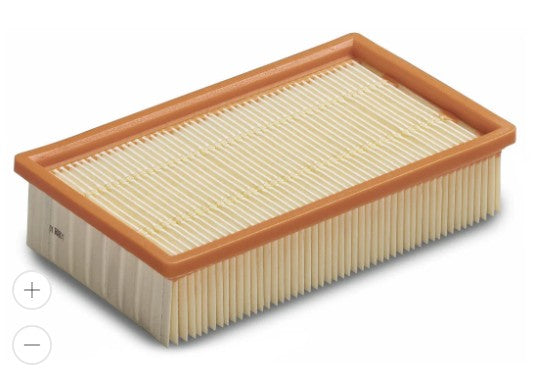 Flat-fold filter, Cellulose, M dust class